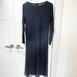 Eileen Fisher 100% silk tunic/dress